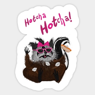 Rose - Hotcha Hotcha! Sticker